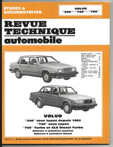Revue technique volvo - revue,
