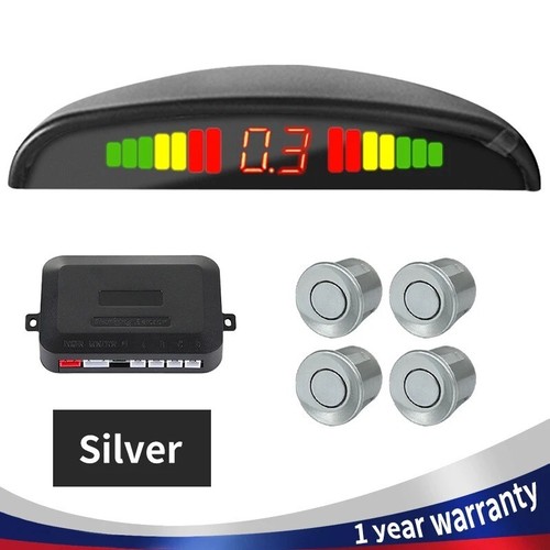 Radar recul voiture argent - radar,