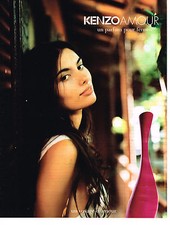  PUBLICITE ADVERTISING  2010   KENZO  parfum femme AMOUR
