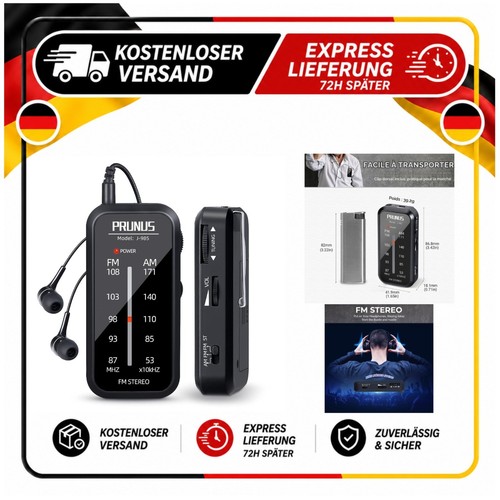 Prunus 985 mini radio - prunus,