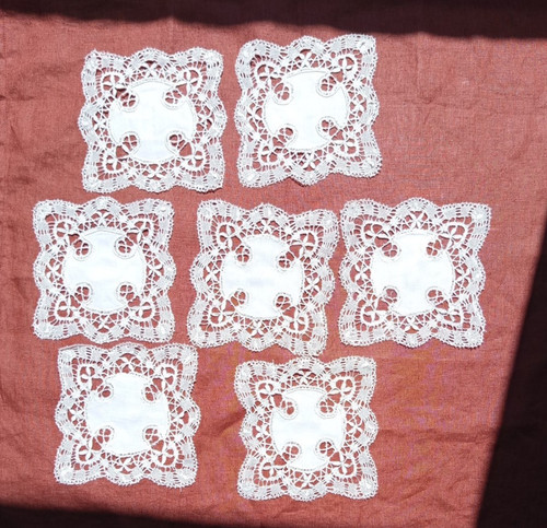 Lot sous verres - 7,