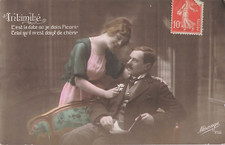 CP INTIMATE WOMAN ELEGANT SLIP DAISY ON MOUSTACHED JACKET SOFA 32737