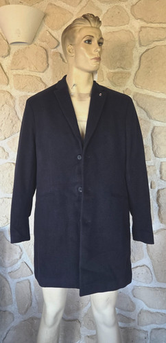 Manteau bleu marine - , loupi