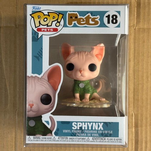 Funko pop sphynx cat - sphynx, #18,