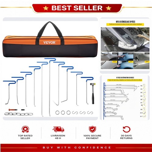 Kit débosselage pièces - kit, 20