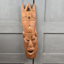 Masque africain ancien en bois