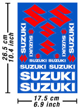 Suzuki Decals Stickers Moto