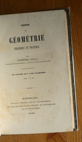 Livre scolaire ancien cours - livre,
