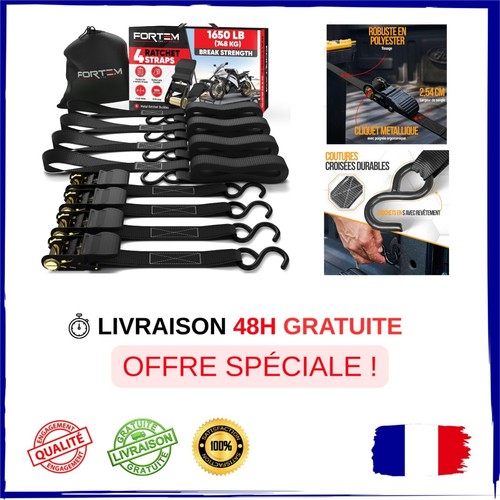 Fortem sangle cliquet moto - fortem, à