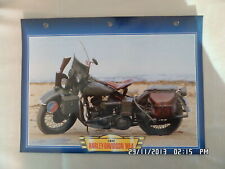 CARTE FICHE MOTO HARLEY