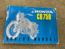 GENUINE HONDA CB750 Four K0 OWNERS MANUAL  April 1970 (with UK Wiring Diagram)
