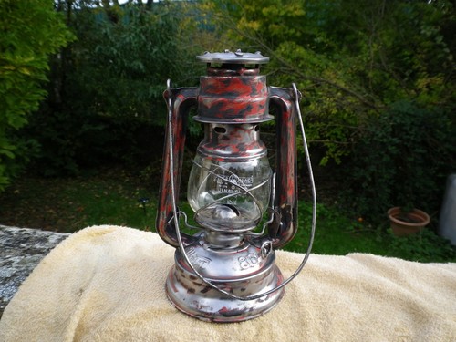 Ancienne lampe tempête - lampe,
