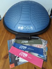 Bosu Home Balance Trainer for Strength, Flexibility, and Cardio Workouts