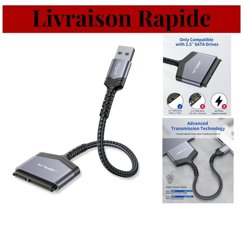 Adaptateur sata usb - adaptateur,