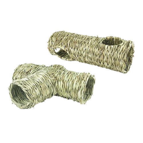 Hamster herbe tunnel - herbe, lit