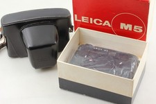 ⏯ [Top Mint Box w/Case] Leica M5 Black Rangefinder 35mm Film Camera Body Japan