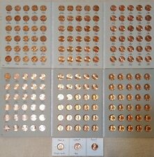 1959-2025 LINCOLN MEMORIAL CENT COLLECTION P D S + BU WHEAT PENNY & PROOF