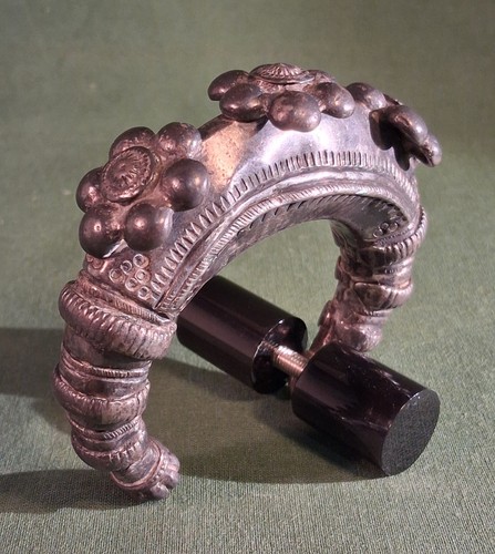 Ancien bracelet argent - bracelet, en