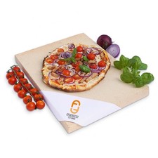 Pierre à pizza four en argile réfractaire four gril à gaz | Carré et rond -...