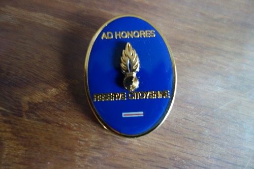 Insigne métallique réserve - métallique,