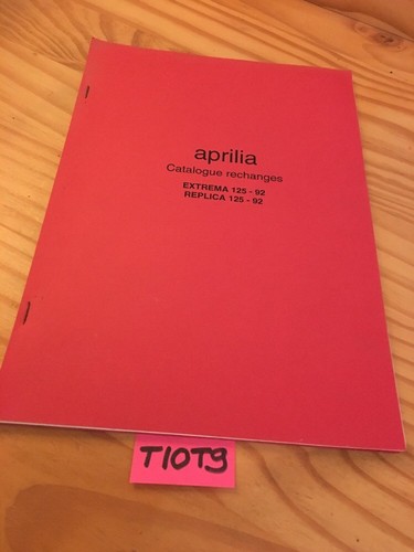 Aprilia parts list 125 rs125 - parts,