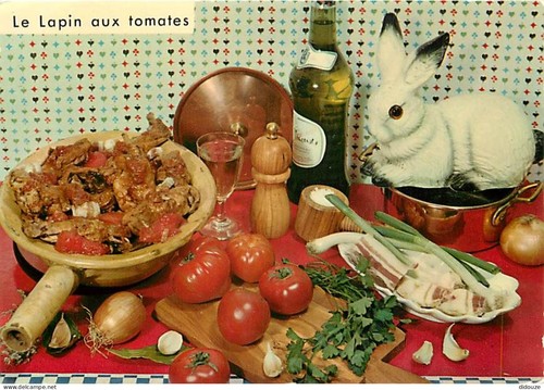 Carte postale recettes de - carte,