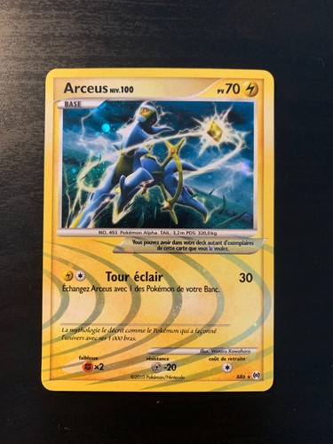 Carte pokémon arceus ar6 - pokémon, :