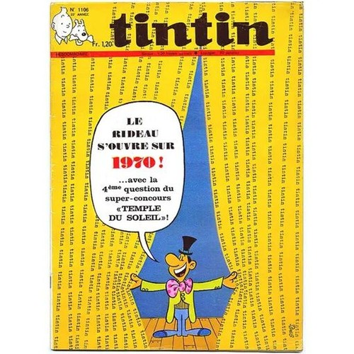 Tintin hebdomadaire 1106 - hebdomadaire, n°1106