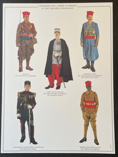Uniformes armée - de, l’armée