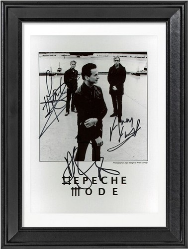 Depeche mode autographe - +,