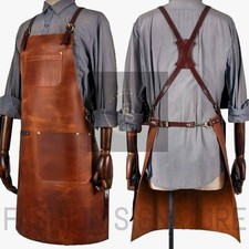 Tablier cuir barbecue forgeron