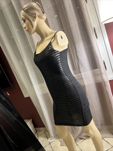 Robe cuir soie jean claude - cuir, et