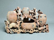 Asie, porte pinceaux en pierre