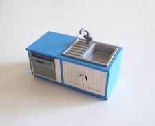 PLAYMOBIL (R277) MODERN HOME - Blue Furniture Combined Dishwasher Sink 5329 