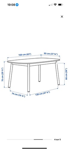 Lot chaises table - lot, et