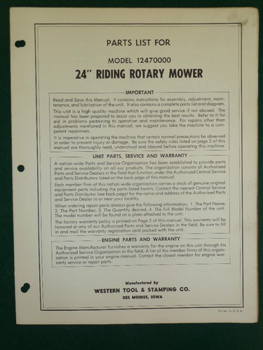 Western tool riding rotary - western,