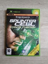xbox splinter cell chaos theory complet version fr etat tbe cd 1er generation