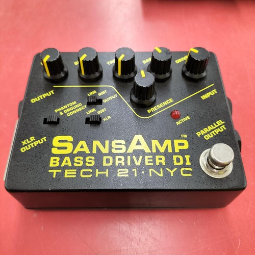 Tech21 sansamp bass driver - sansamp, di