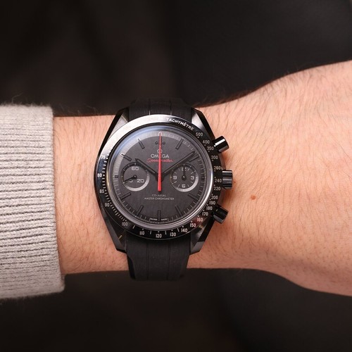 Omega speedmaster dark - dark, side