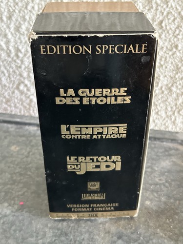 Coffret vhs star wars édition - star,