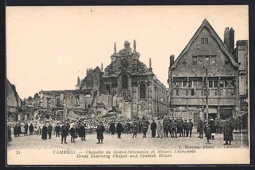 Cpa cambrai chapelle du - cpa,