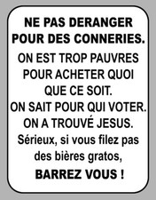 DO NOT DISTURB MAILBOX 12cmX9cm STICKER STICKER NA046-3