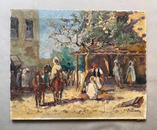 Tableau orientaliste - , à