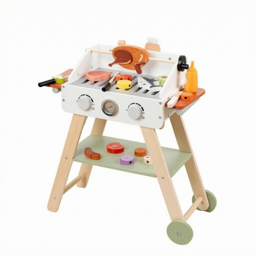 Jouet barbecue bois - bois, sur
