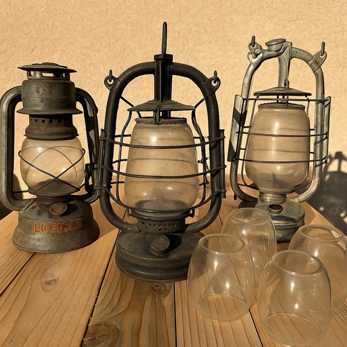 Lot lampes tempêtes - de, 3