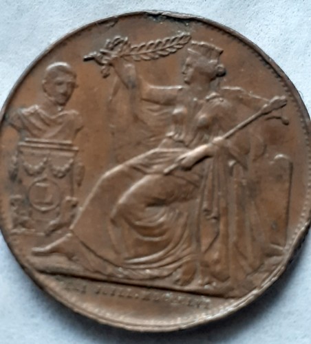 Médaille cuivre bronze - médaille,