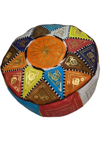 Pouf artisanat marocain - pouf, en