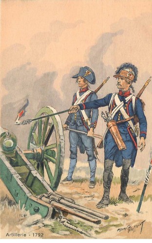 Uniforme soldat artillerie - soldat,