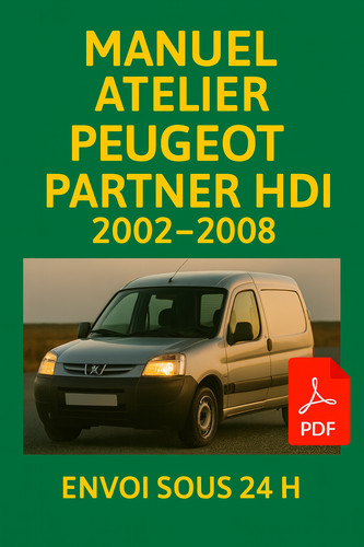 Manuel atelier peugeot partner - atelier,