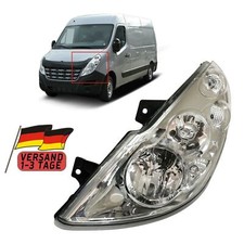 Phare gauche pour Renaul Master Opel Movano B 2010-2014 avec actionneur E4